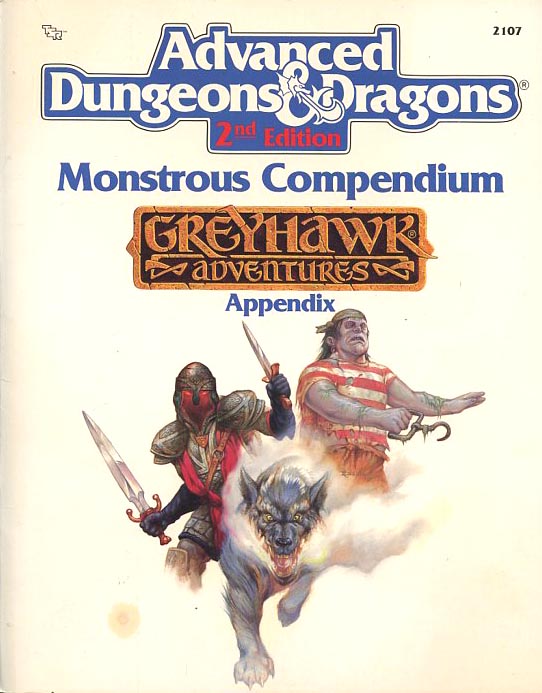 dungeons and dragons monster compendium